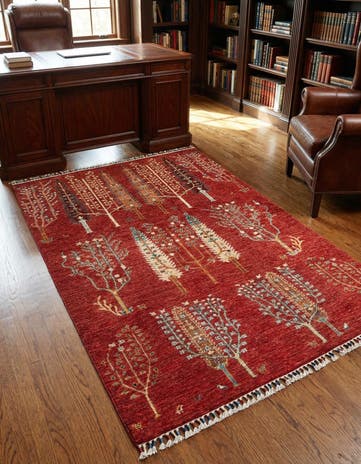 4' 1 x 6' Ariana Wool Rug