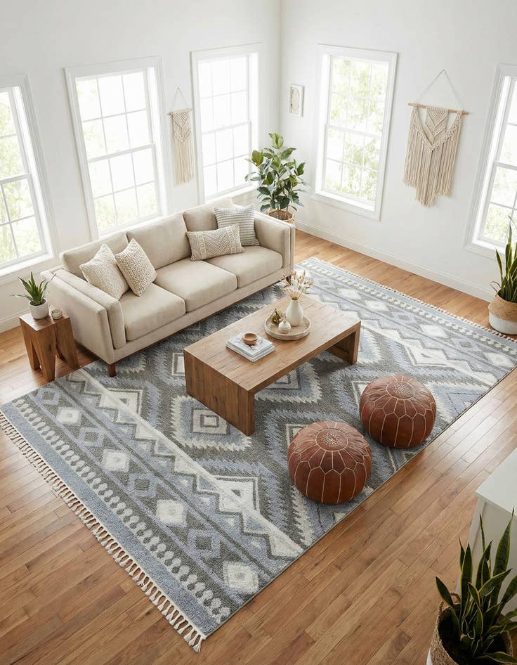 Detail image of 9' 6 x 14' 3 Boho Rug