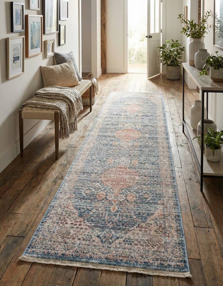 Detail image of 2' 7 x 10' Noble Runner Rug