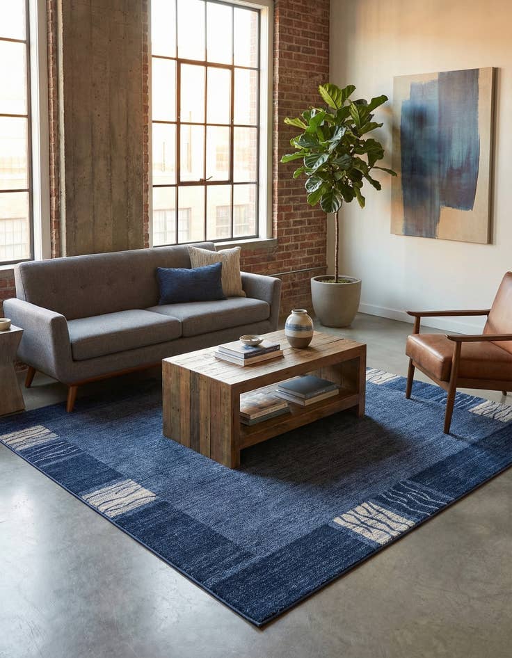 Detail image of 7' 10 x 7' 10 Angelica Square Rug