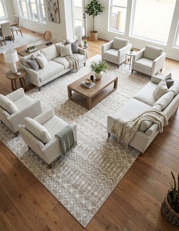 10' 8 x 16' 5 Kasbah Trellis Rug