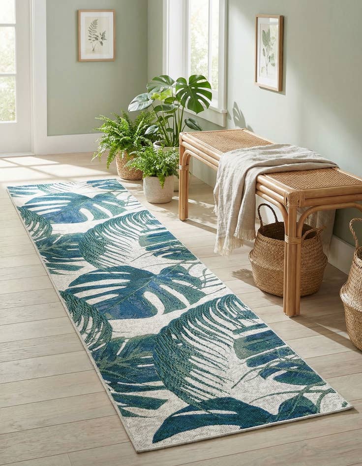 Detail image of 2' x 8' Blossom Runner Rug