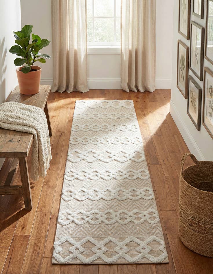 Detail image of 2' 7 x 12' Sabrina Soto Casa Valencia Runner Rug