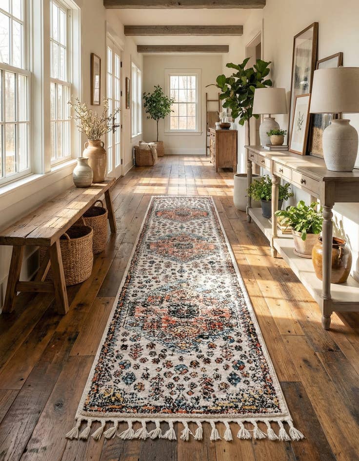 Detail image of 2' 7 x 13' Aramis Runner Rug