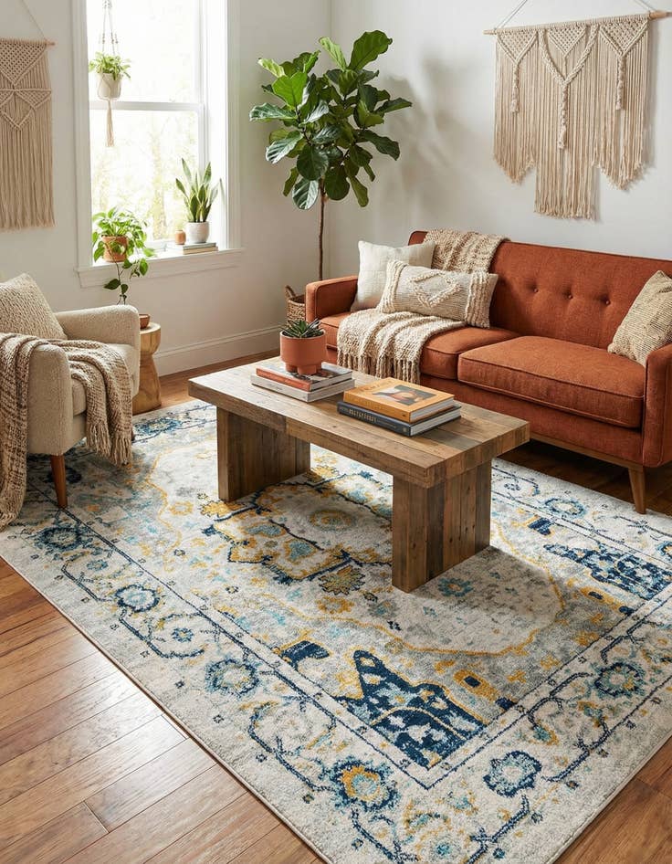 Detail image of 6' x 9' Madeline Vintage Rug