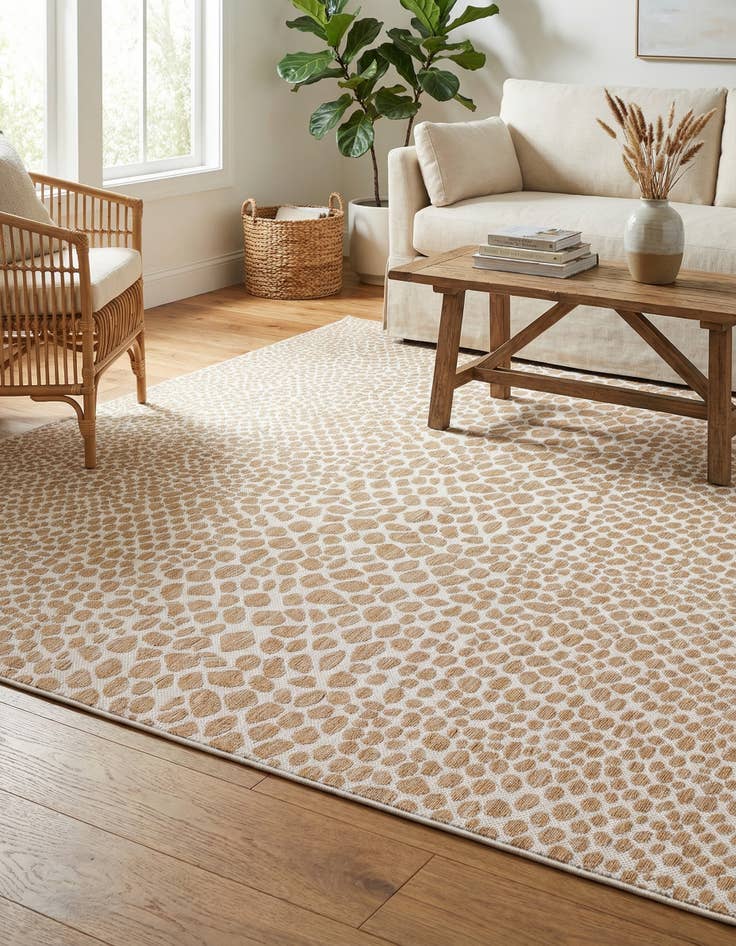 Detail image of 7' 10 x 10' Easy-Clean Jill Zarin Cape Town Indoor / Outdoor Rug