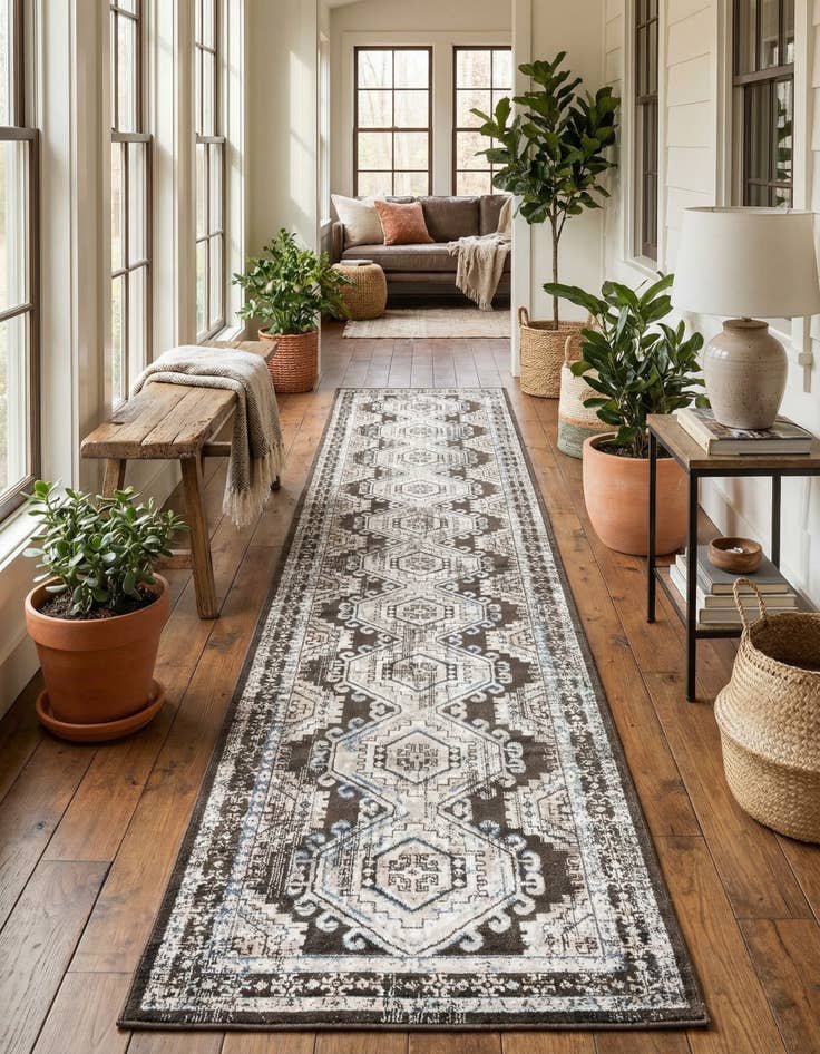 Detail image of 3' x 13' Charlotte Runner Rug