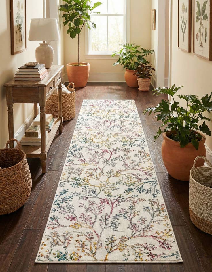 Detail image of 2' x 8' Blossom Runner Rug