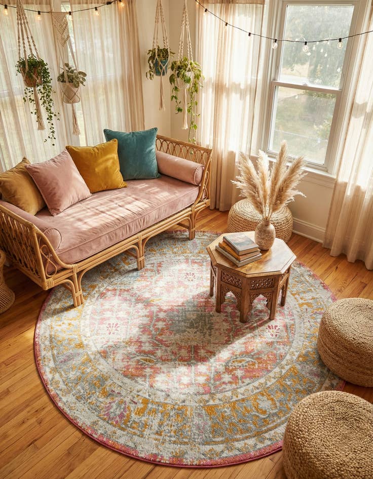 Detail image of 8' 2 x 8' 2 Paragon Round Rug