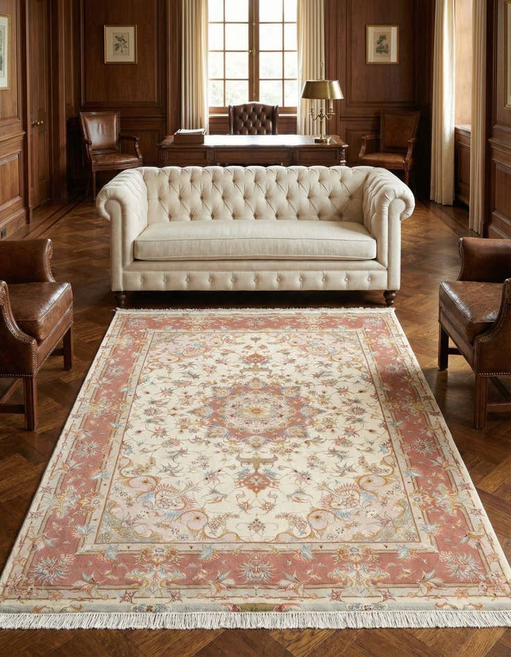 Detail image of 4' 11 x 6' 11 Tabriz Rug