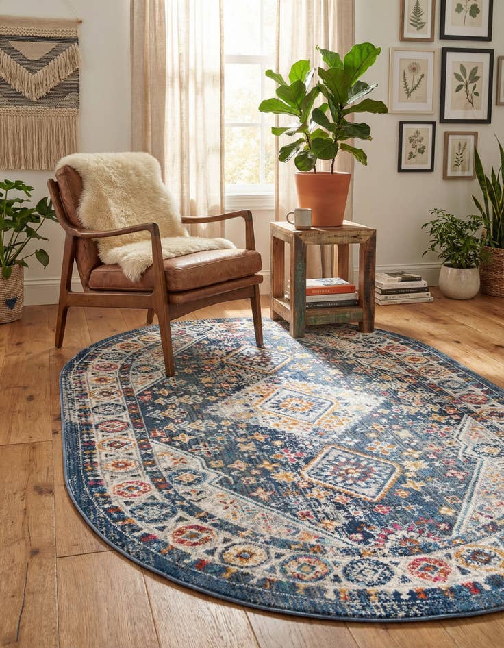 Detail image of 3' 7 x 5' 3 Budapest Oval Rug
