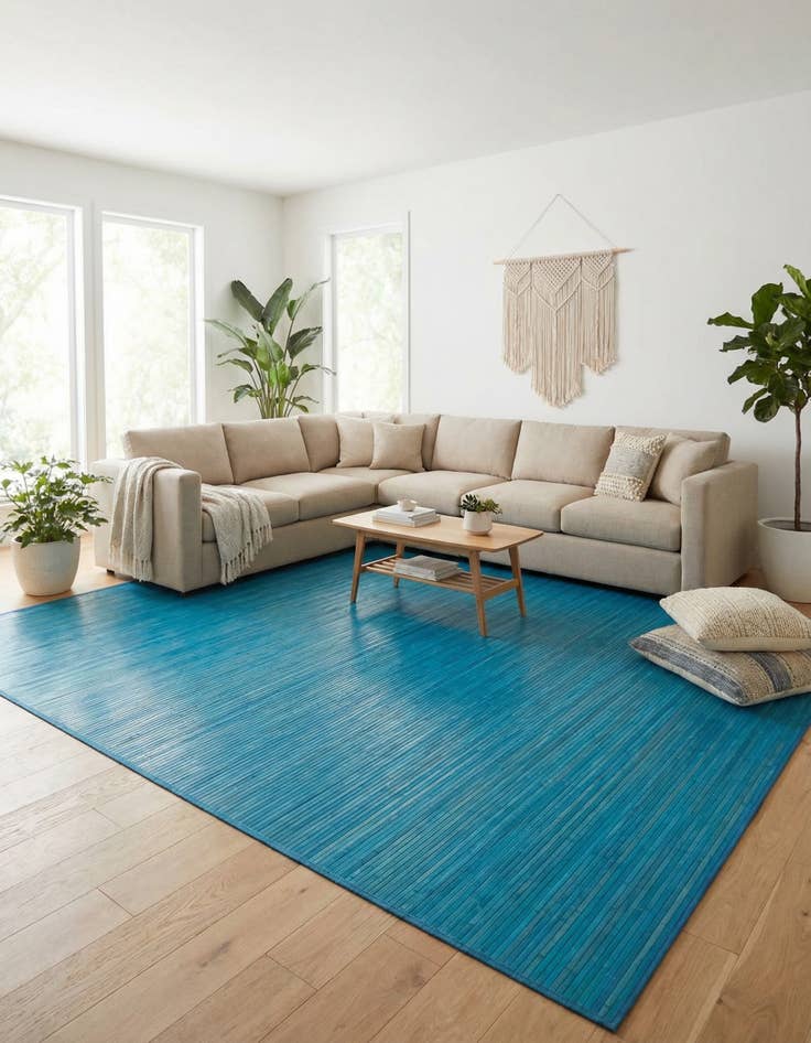 Detail image of 7' 10 x 10' Bamboo Rug