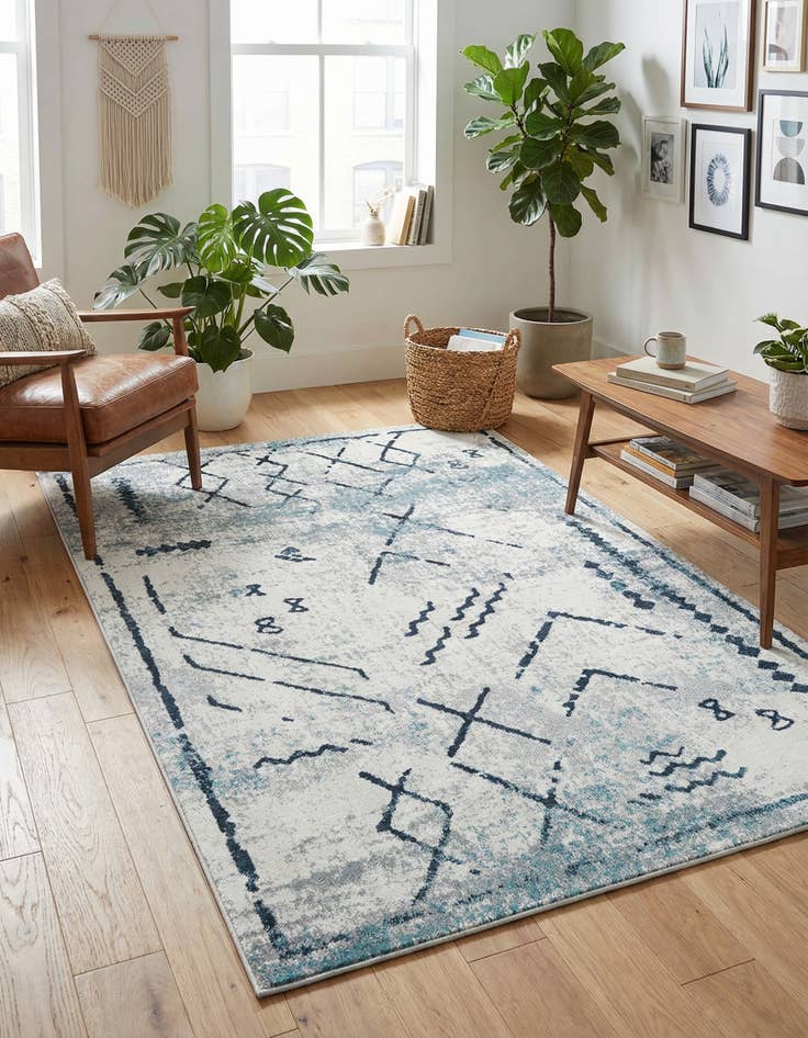 Detail image of 4' x 6' Kamala Washable Rug