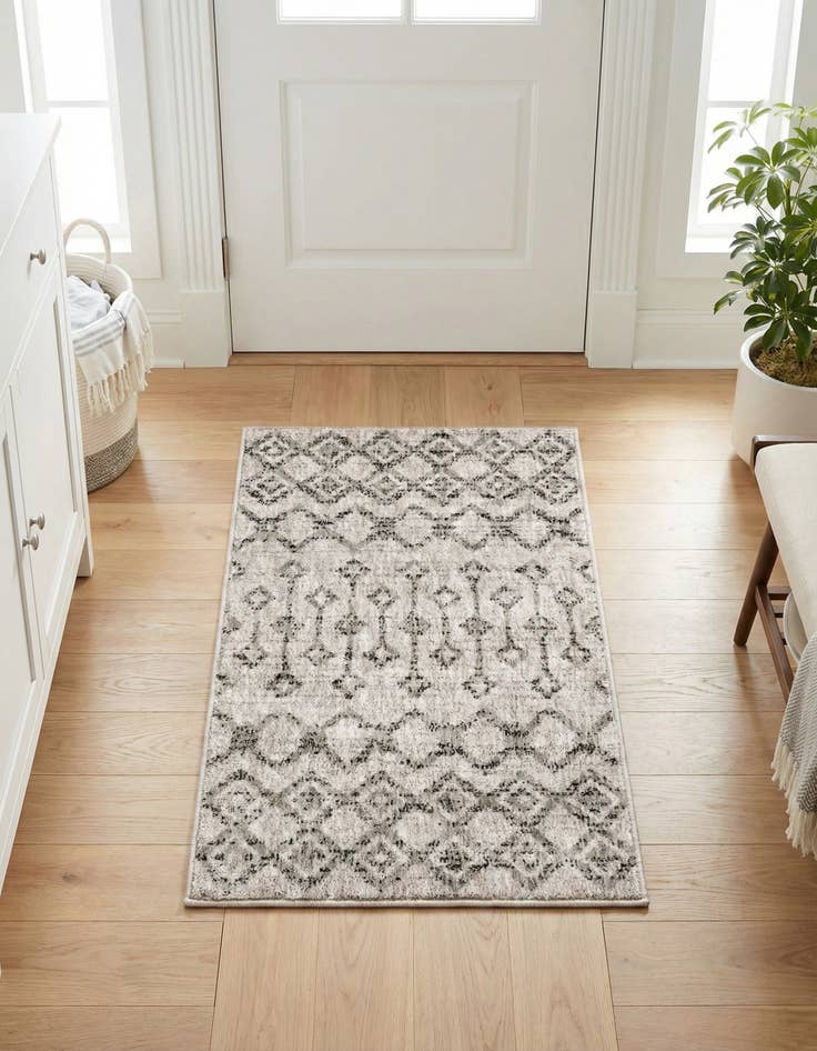 Detail image of 2' x 3' Eco Trellis Rug
