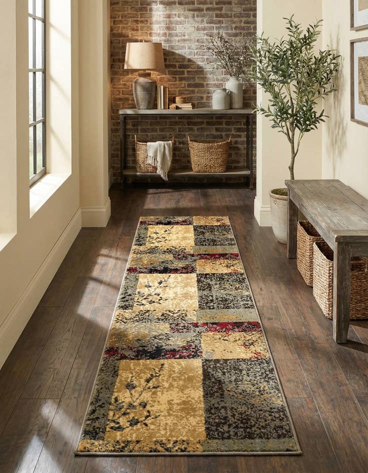 Detail image of 2' x 8' Coffee Shop Runner Rug