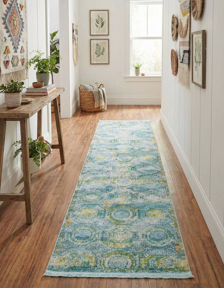 Detail image of 2' 7 x 10' Santiago Runner Rug