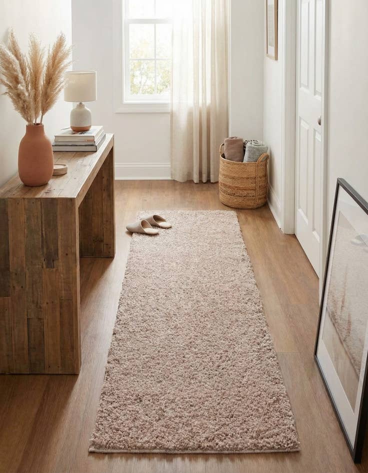 Detail image of 2' x 6' Jill Zarin Shaggy Chic Runner Rug