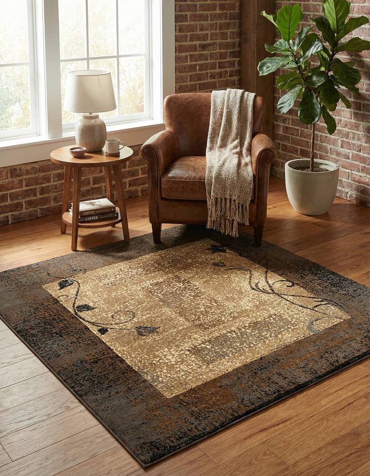 Detail image of 7' x 7' Cafe Square Rug