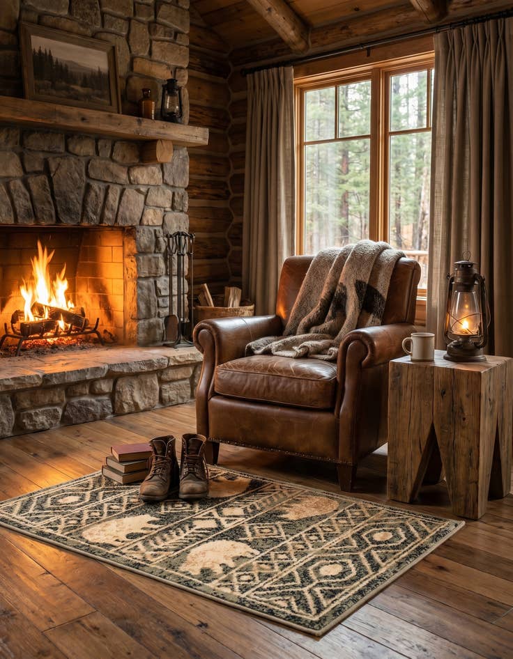 Detail image of 2' x 3' Pioneer Rug