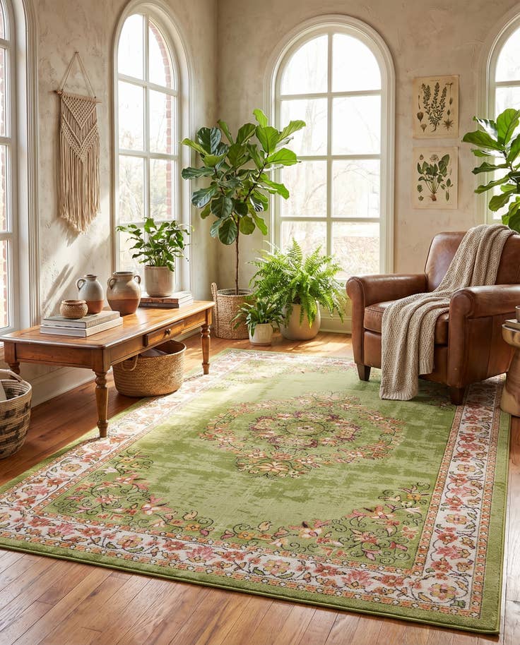 Detail image of 6' 1 x 9' Lucerne Rug