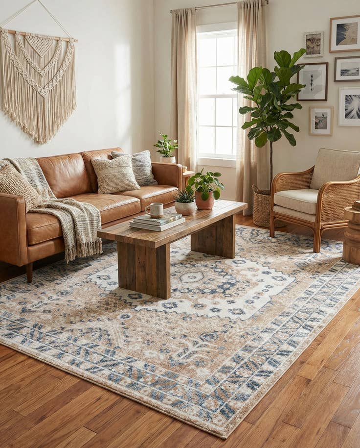 Detail image of 7' 10 x 10' Oxford Rug
