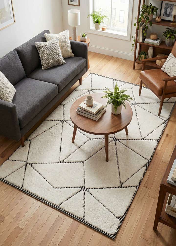 5' 3 x 8' Prismatic Rug