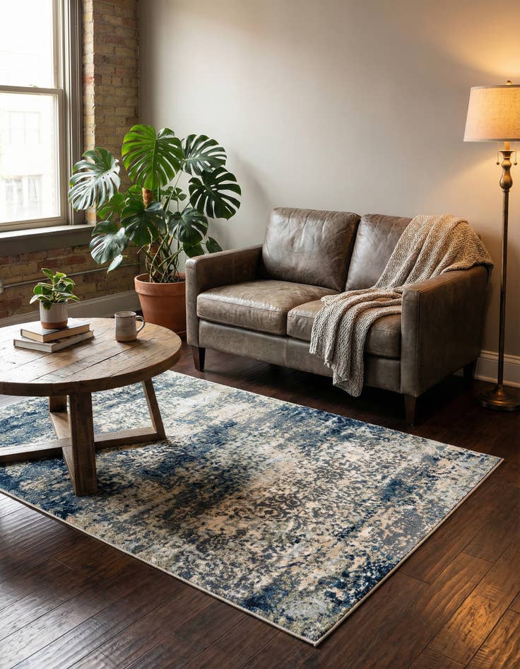 Detail image of 3' 3 x 5' 3 Gossamer Rug