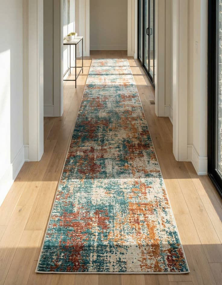 Detail image of 2' 7 x 13' Santiago Runner Rug