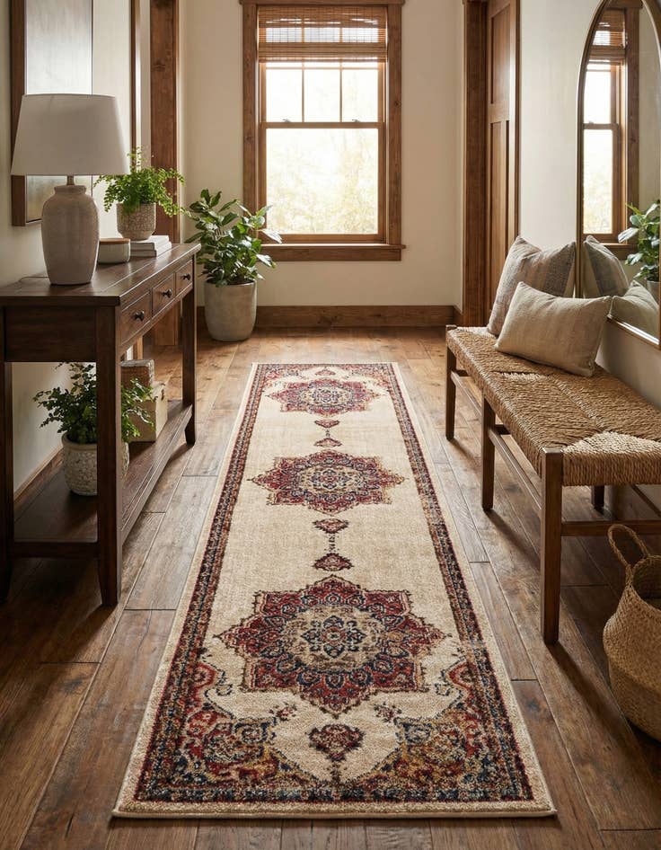 Detail image of 2' 7 x 10' Arcadia Runner Rug