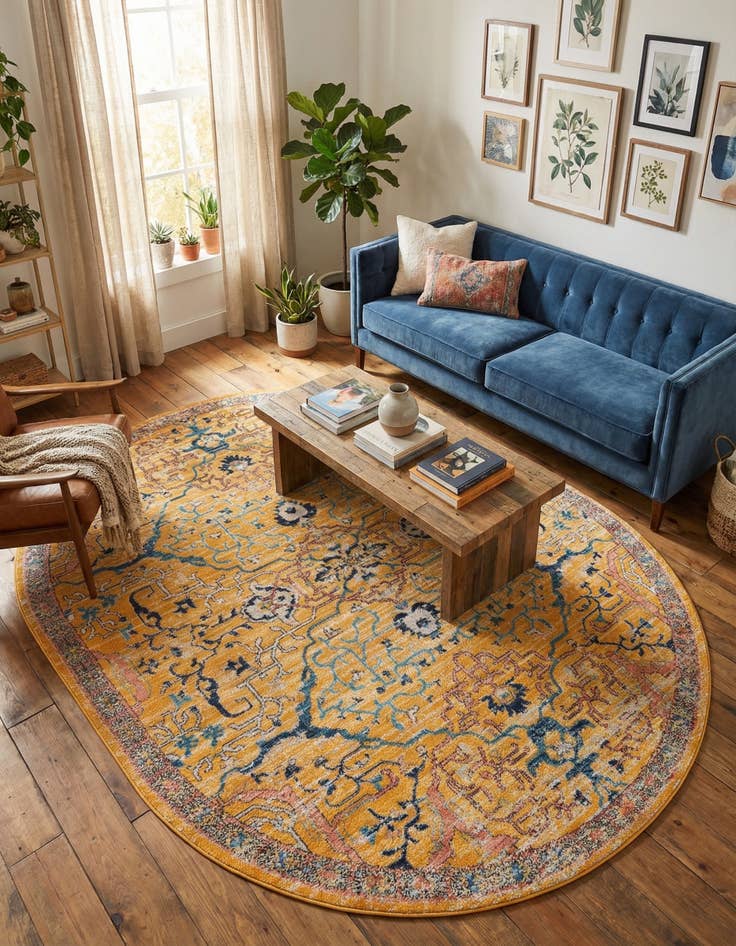 Detail image of  7' 10 x 10' 2 Lola Oval Rug