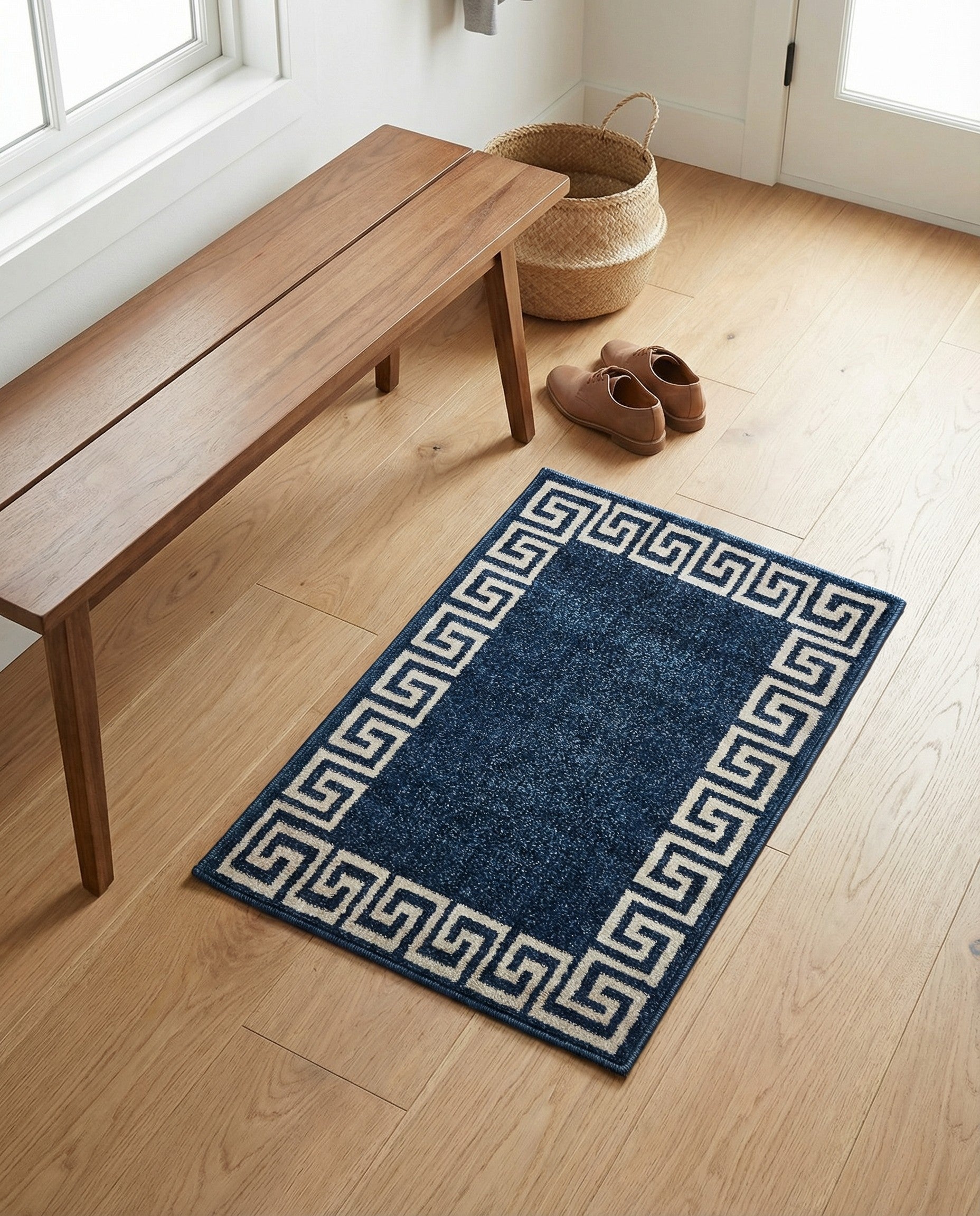 2' x 3' Greek Key Rug