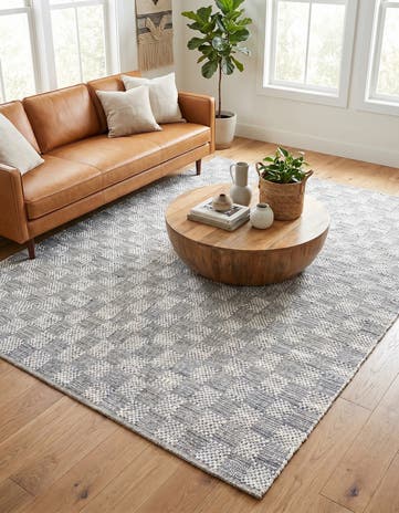 8' x 10' Hand Woven Chindi Cotton Rug