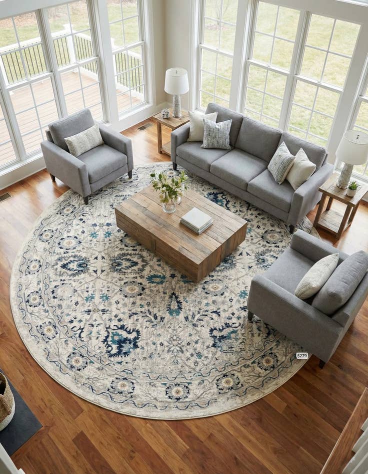 Detail image of 10' x 10' Stockholm Round Rug