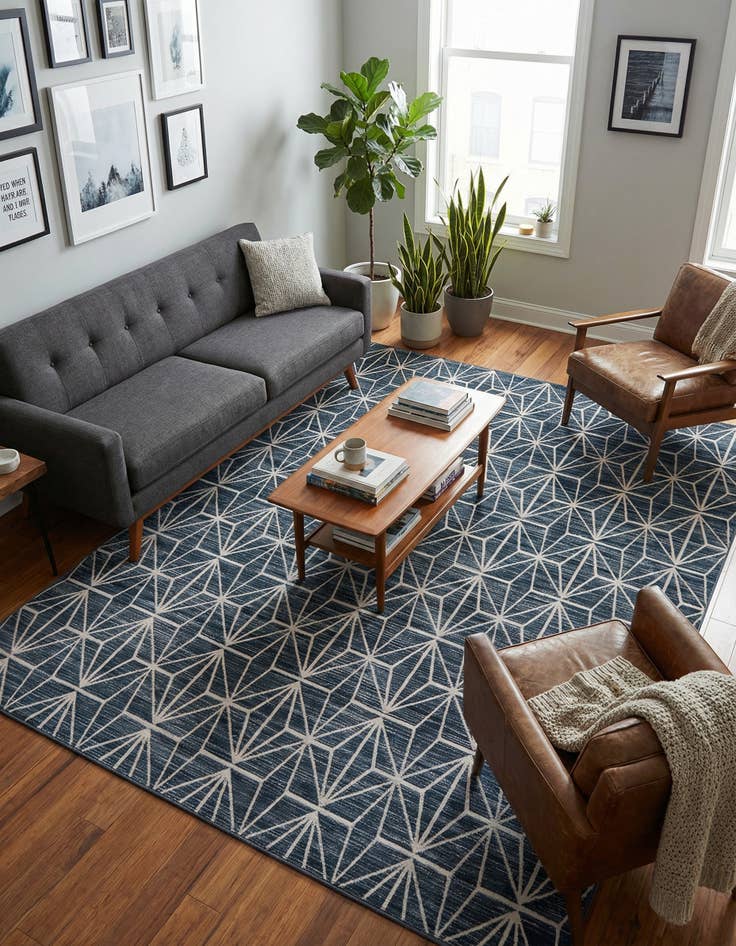 Detail image of Jill Zarin 8' x 10' Uptown Fifth Avenue Rug