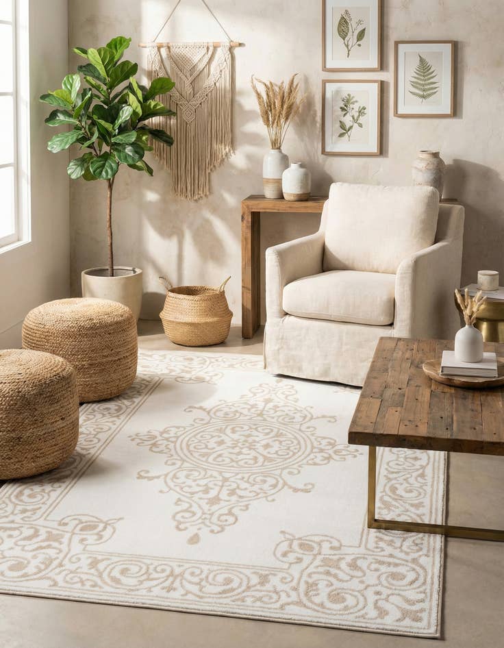 Detail image of 4' x 6' Hermitage Rug