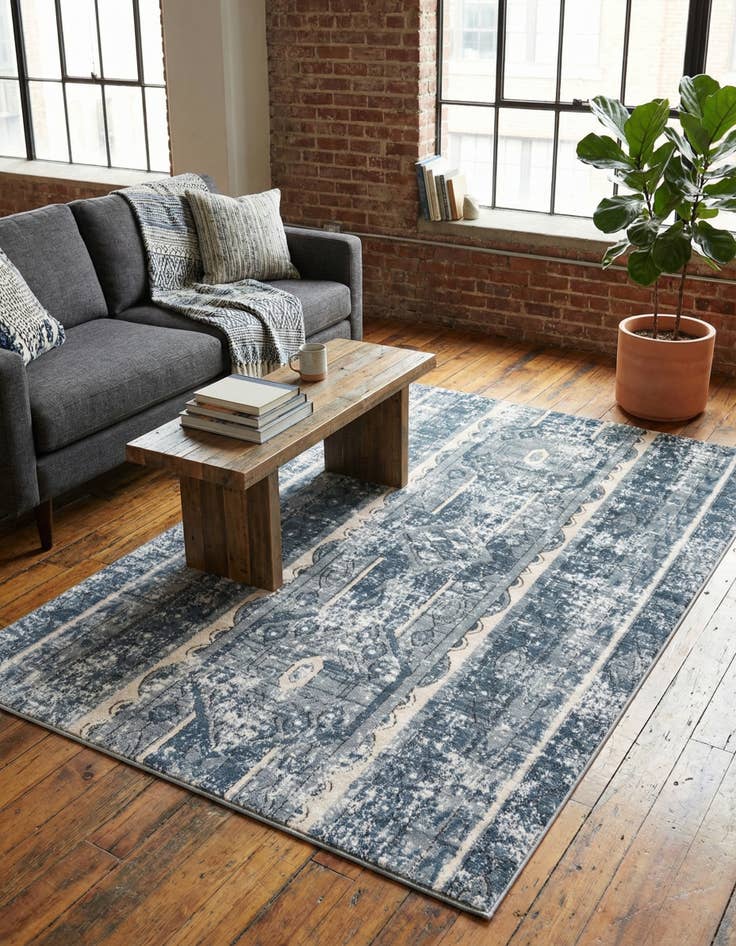 Detail image of 5' 3 x 8' Oregon Rug