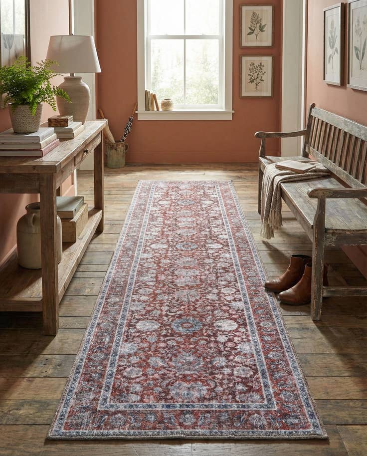 Detailansicht von 60cm x 245cm Yara Läufer Teppich