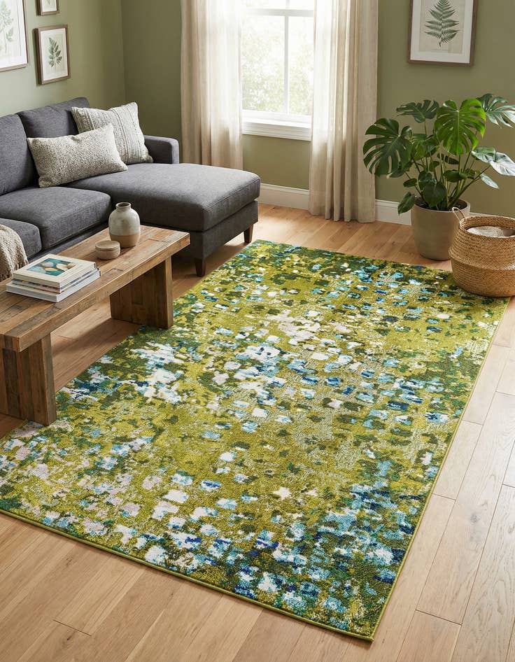 Detail image of 5' x 8' Washable Sevilla Rug