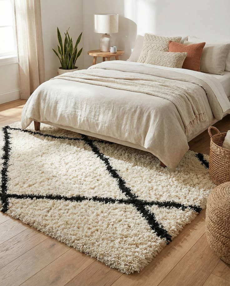 Detail image of 4' x 6' Infinity Shag Rug