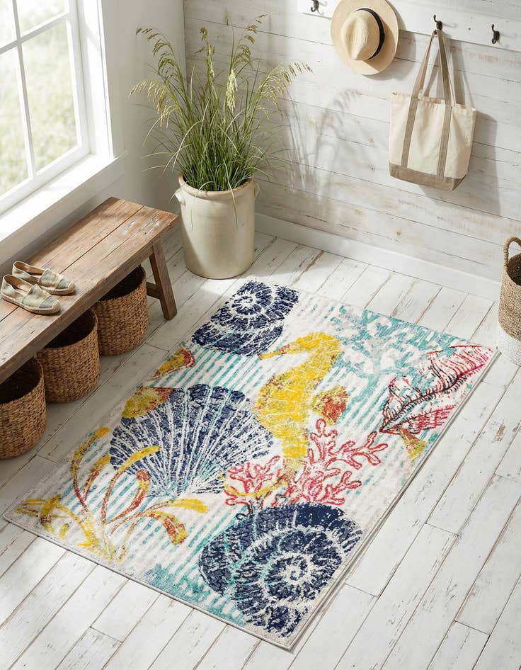 Detail image of 4' x 6' Ariel Rug