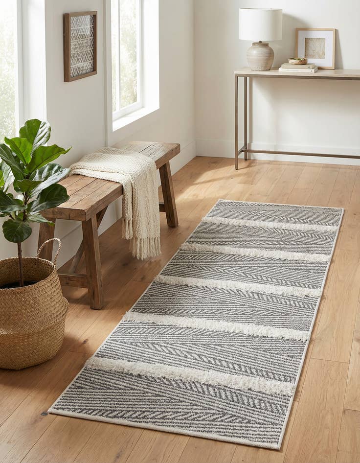 Detail image of  2' 3 x 6' Sabrina Soto Casa Madrid Runner Rug