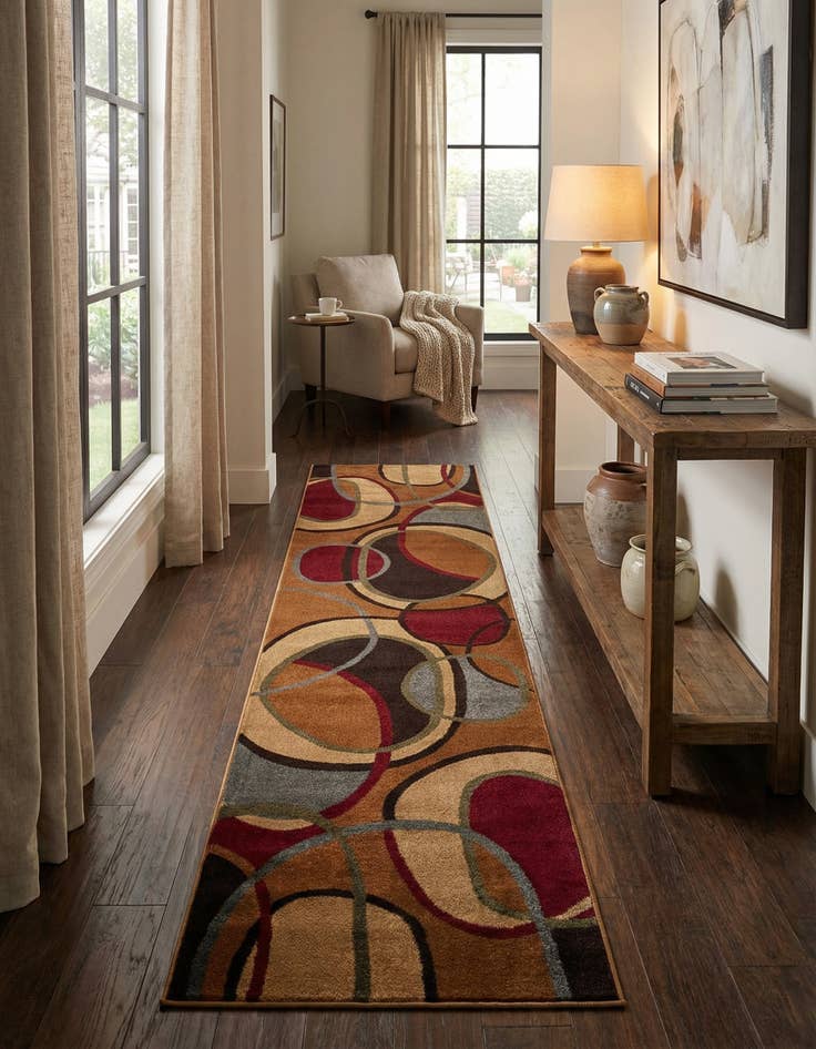Detail image of 2' 7 x 12' Cafe Runner Rug