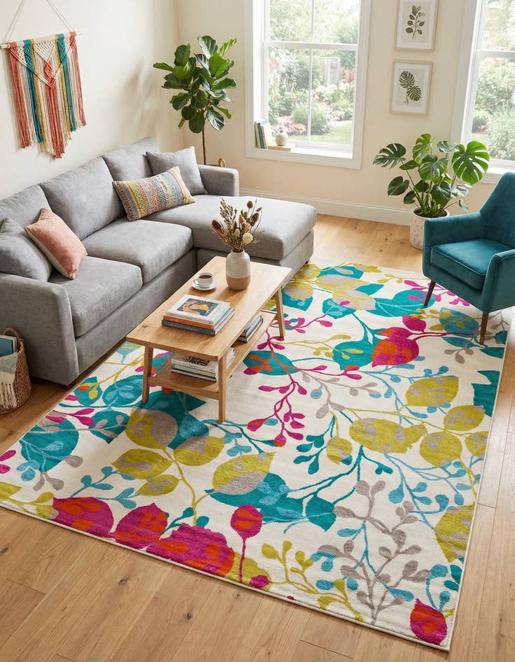 Detail image of 7' 10 x 10' Azalea Rug