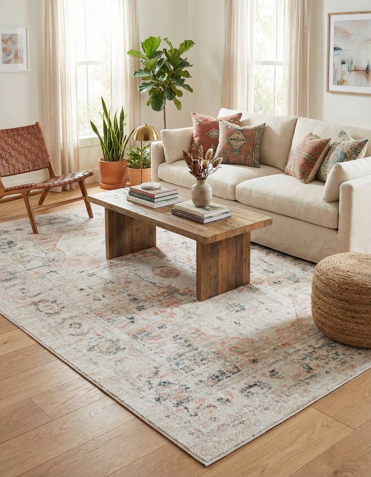 Detail image of 6' x 9' Madeline Vintage Rug