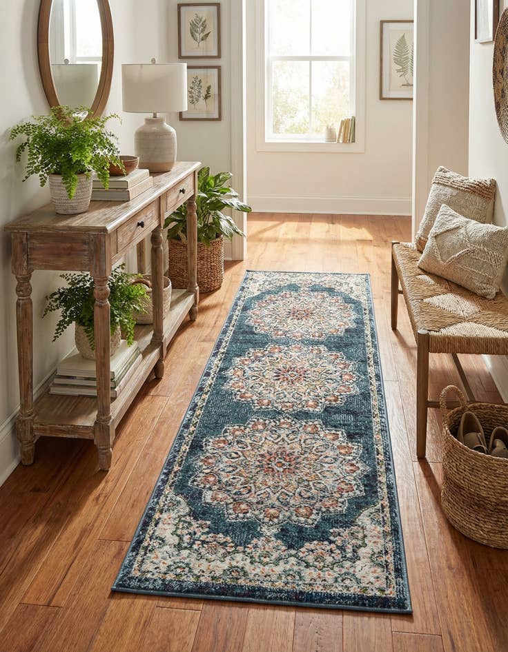 Detail image of 2' x 6' Isabella Runner Rug