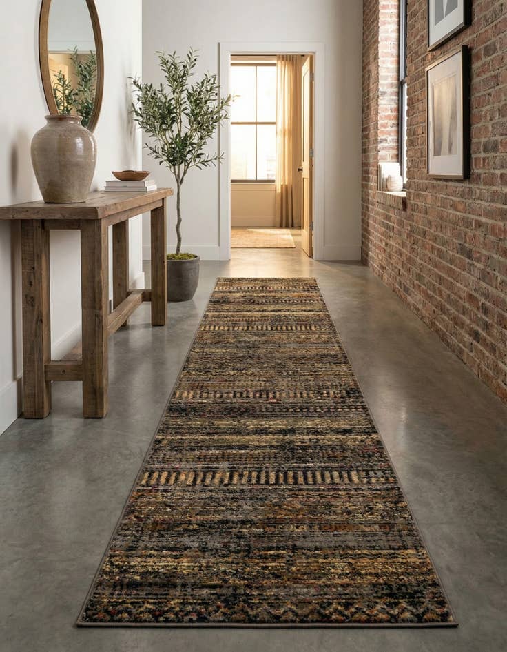 Detail image of 2' 2 x 12' Saturn Runner Rug