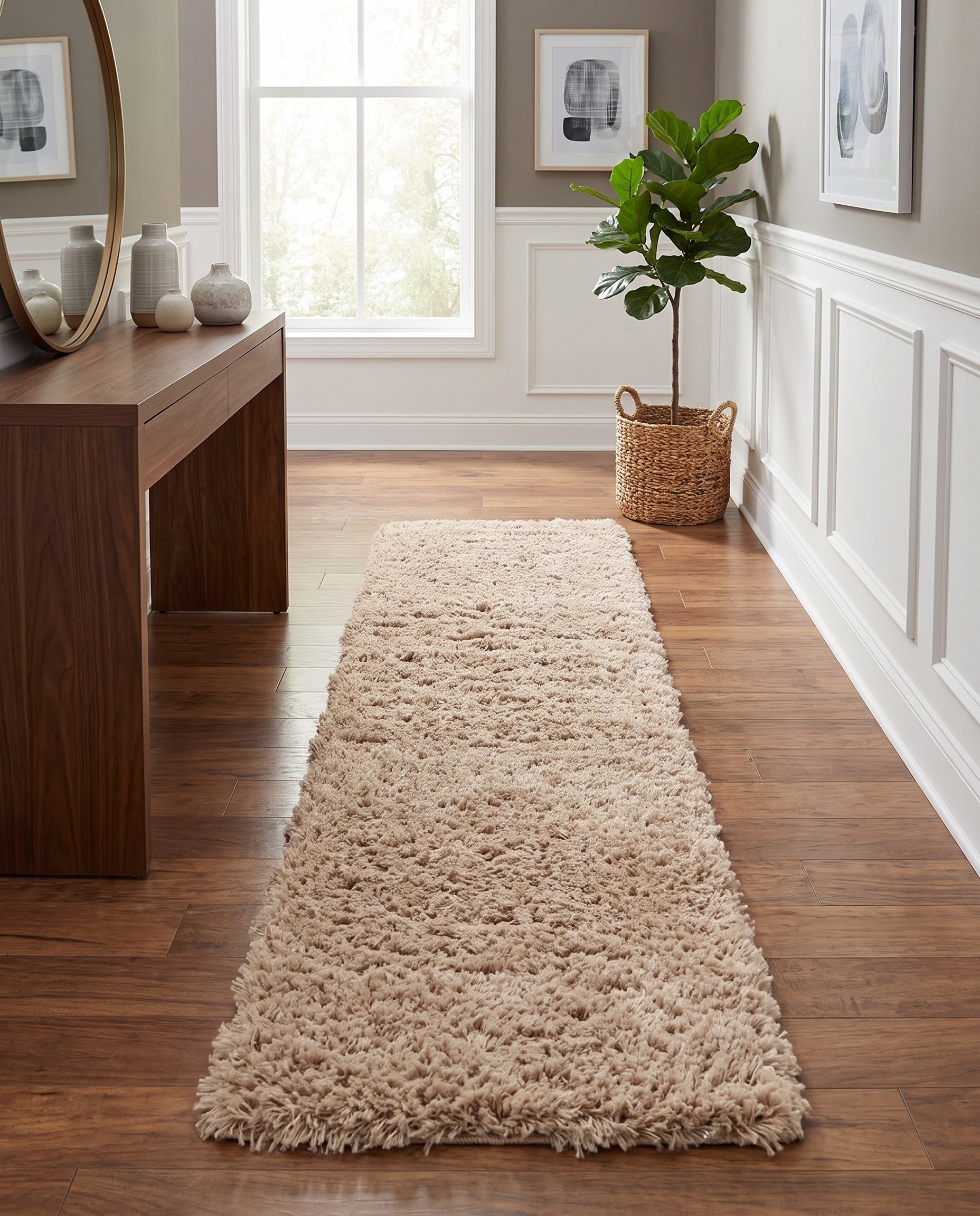 2' x 8' Infinity Shag Runner Rug
