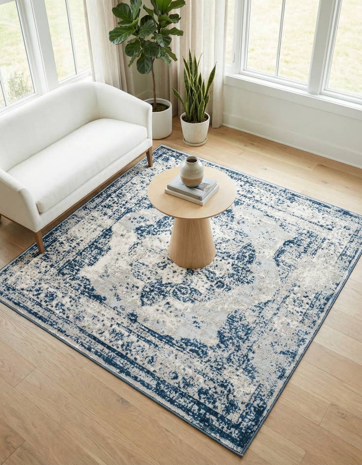 Detail image of 6' x 6' Monte Carlo Square Rug