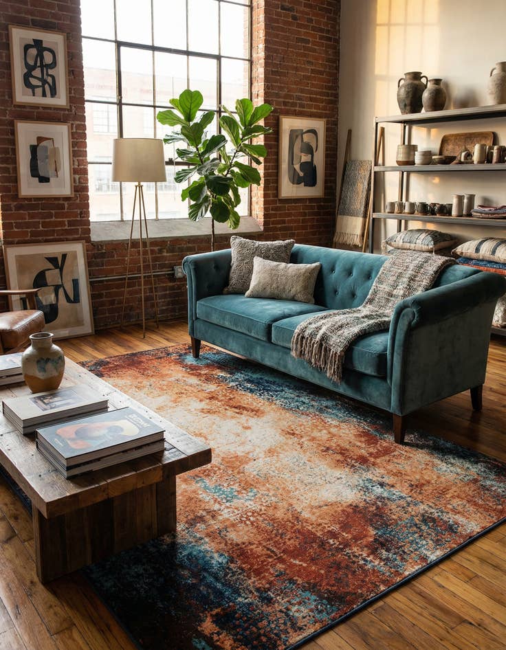 Detail image of 5' x 8' Gossamer Rug