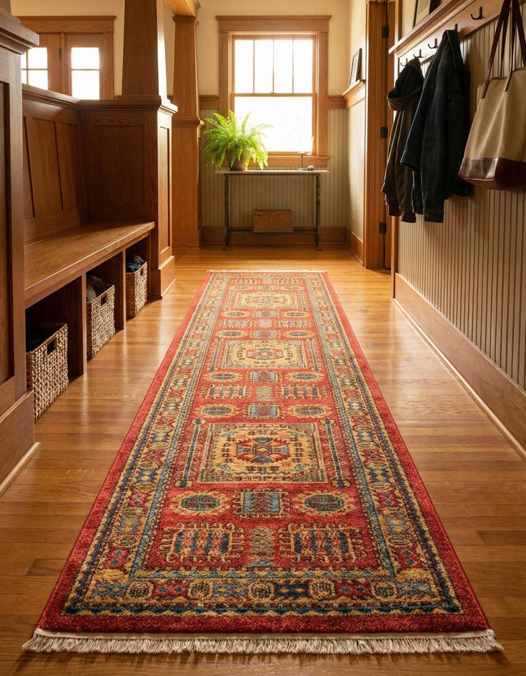 Detail image of 2' 7 x 10' Sara Runner Rug